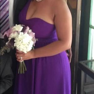 Alfred Angelo Purple Bridesmaid dress